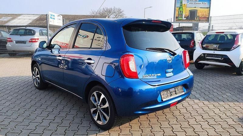 Gebraucht Nissan Micra N-TEC 80 PS (58 kW) 2017 Blau Kleinwagen