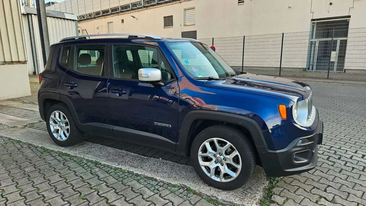 Gebraucht Jeep Renegade Limited 140 PS (102 kW) 2017 Jetset blue SUV
