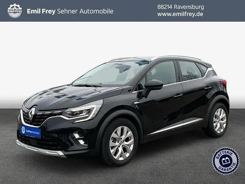 Black pearlschwarz metallic Gebraucht 2021 Renault Captur Intens SUV | 16.890 € (Fairer Preis) - Bild 1/3