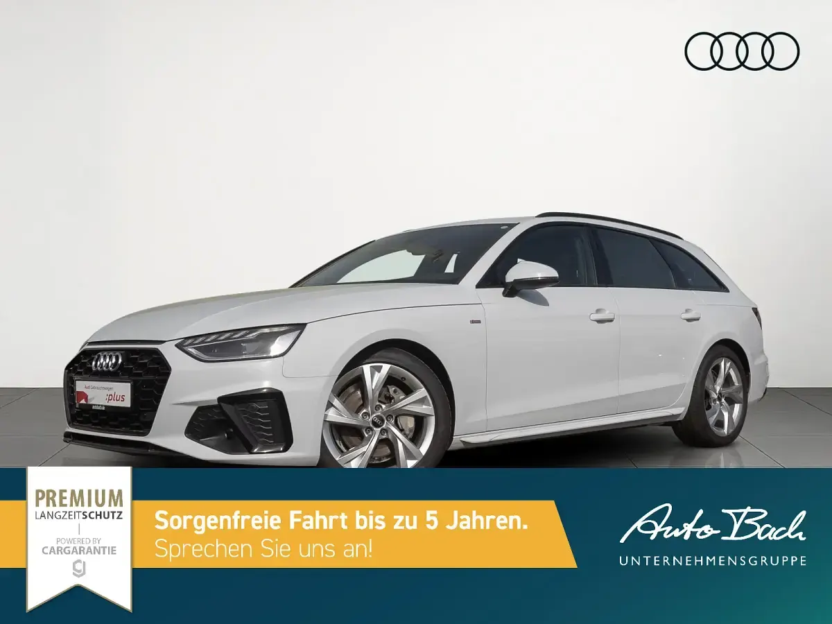 Używany Audi A4 S-Line 204 KM (150 kW) 2023 Biały Kombi