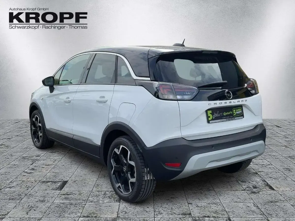 Gebraucht Opel Crossland Elegance 83 PS (61 kW) 2022 Jade weiss/arktis weiss SUV