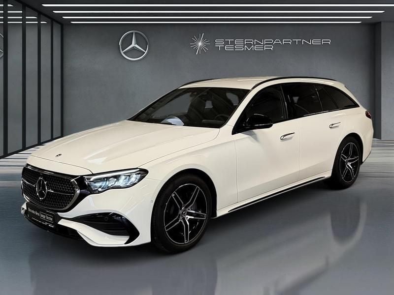 Gebraucht Mercedes E220 AMG 197 PS (144 kW) 2025 Unilack polarweiß Kombi
