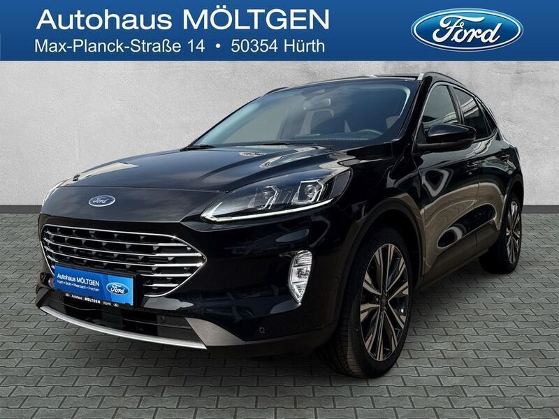 Obsidianschwarz metallic Gebraucht 2023 Ford Kuga Titanium X SUV | 28.990 € (Fairer Preis) - Bild 1/4