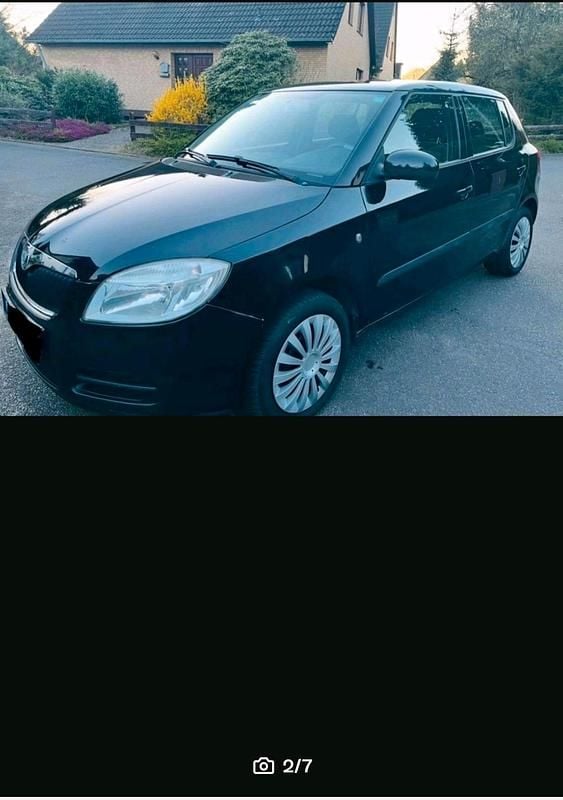 Gebraucht Skoda Fabia 80 PS (58 kW) 2009 Schwarz Kleinwagen