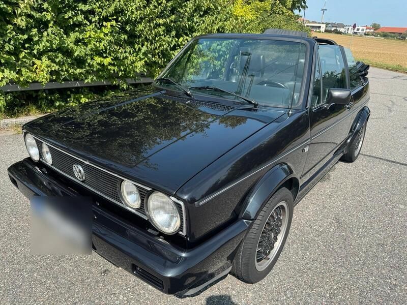 Schwarz Gebraucht 1994 VW Golf Cabriolet Cabrio | 10.999 € - Bild 1/4