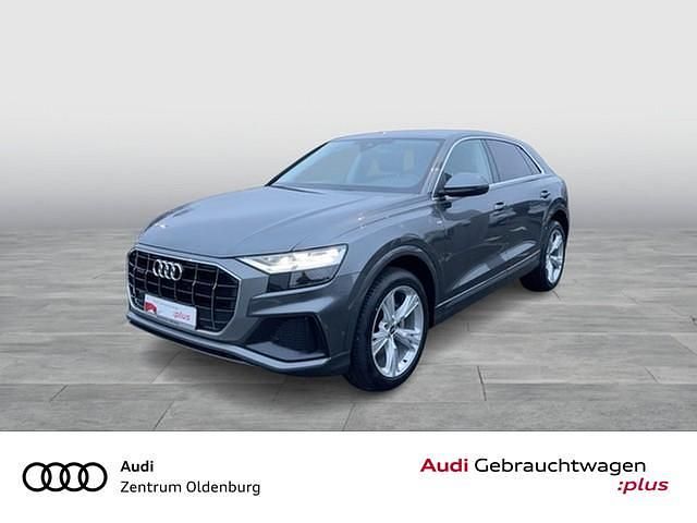 Grau Gebraucht 2021 Audi Q8 S-Line SUV | 49.978 € (Superpreis) - Bild 1/4