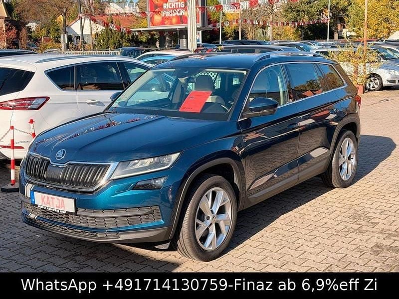 Blau Gebraucht 2018 Skoda Kodiaq Style SUV | 19.999 € (Guter Preis) - Bild 1/4