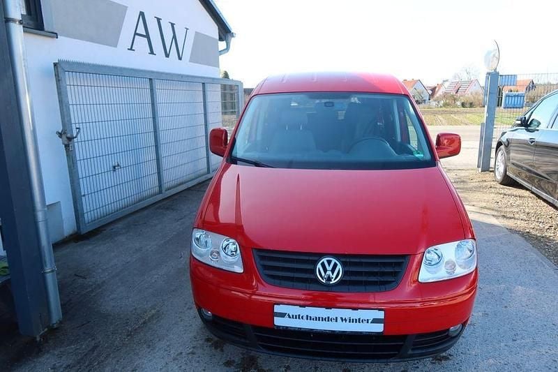Gebraucht VW Caddy Life 102 PS (75 kW) 2009 Rot Van / Kleinbus