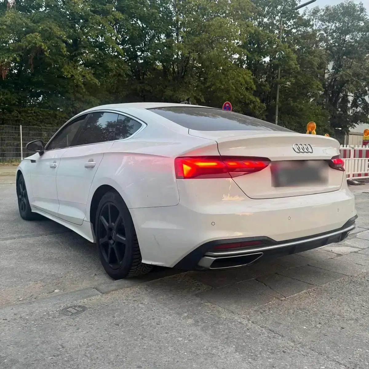 Gebraucht Audi A5 S-Line 204 PS (150 kW) 2021 Weiß Coupé