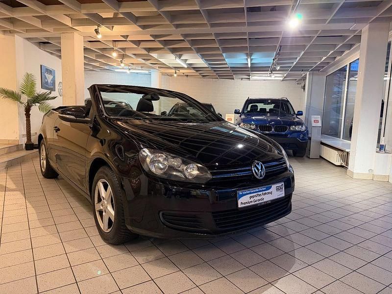 Gebraucht VW Golf Cabriolet 105 PS (77 kW) 2012 Schwarz Cabrio
