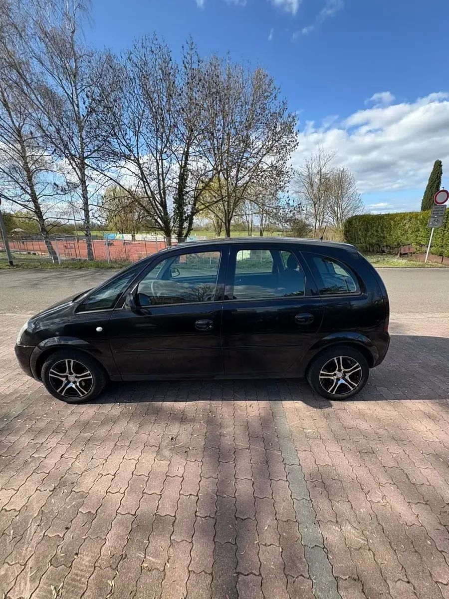 Gebraucht Opel Meriva 125 PS (91 kW) 2008 Schwarz Van / Kleinbus