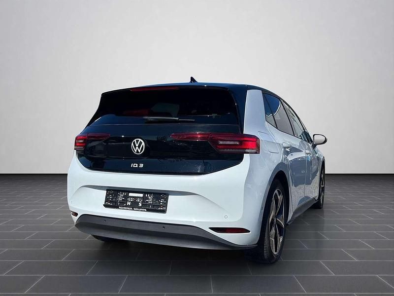 Gebraucht VW ID.3 Pro 150 kW (204 PS) 2023 Gletscherweiß metallic schwarz Kleinwagen