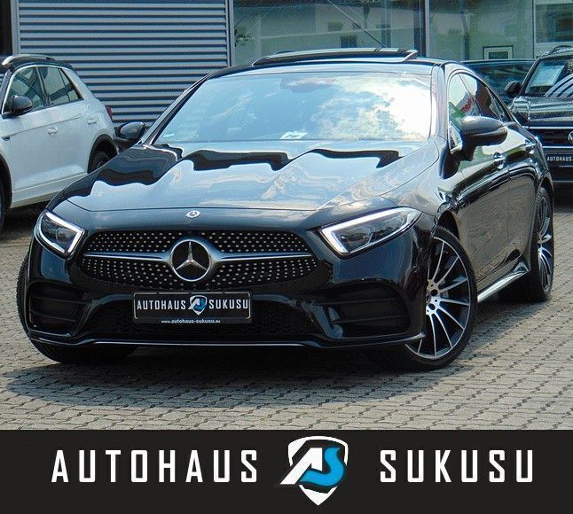 Obsidianschwarz metalliclack Gebraucht 2020 Mercedes CLS350 AMG line Limousine | 45.990 € (Fairer Preis) - Bild 1/4