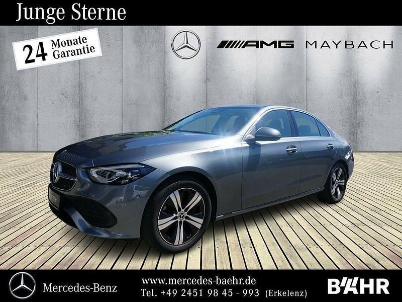 Lack selenitgrau (metallic) Gebraucht 2022 Mercedes C180 Avantgarde Limousine | 31.950 € (Etwas zu teuer) - Bild 1/2