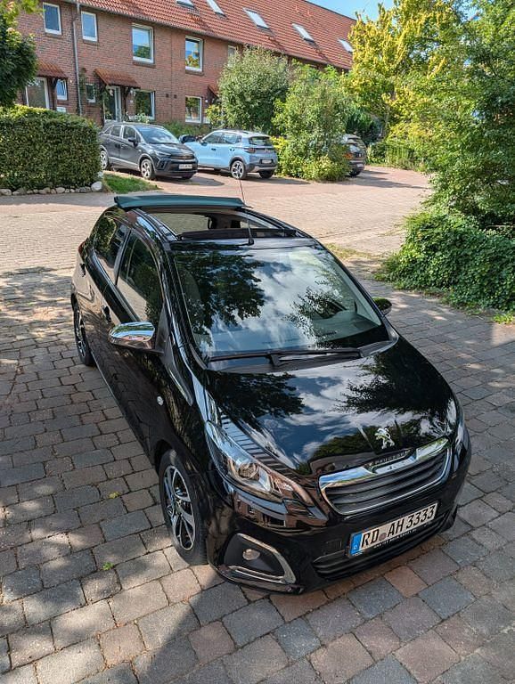 Schwarz Gebraucht 2020 Peugeot 108 Collection Kleinwagen | 11.200 € (Fairer Preis) - Bild 1/4