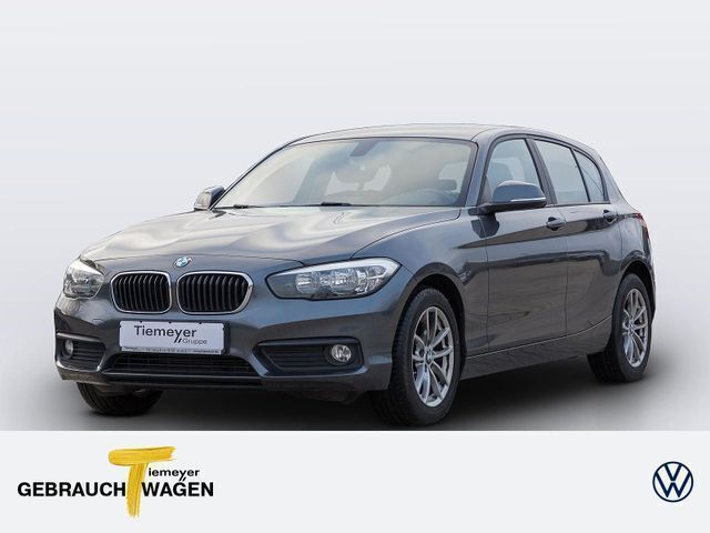 Grau Gebraucht 2018 BMW 116 Advantage Kleinwagen | 16.980 € (Teuer) - Bild 1/1