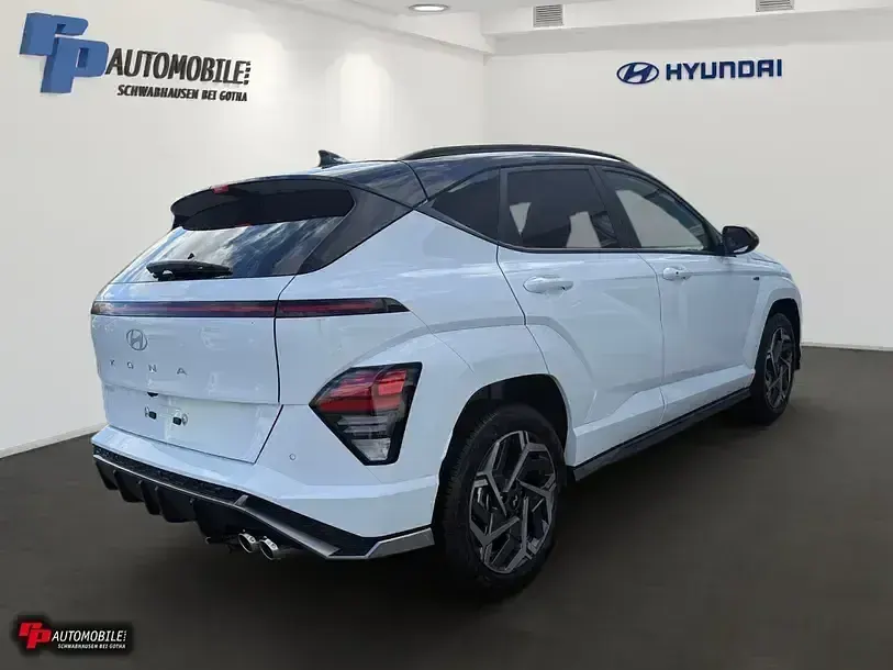 Neu Hyundai Kona N Line 138 PS (101 kW) 2025 Atlas white SUV