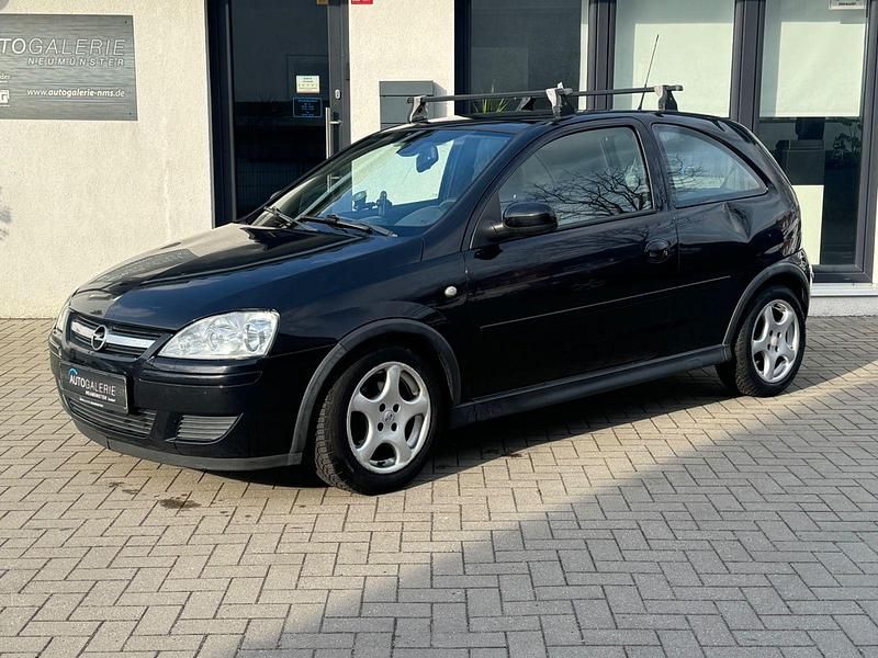 Gebraucht Opel Corsa Basis 80 PS (58 kW) 2005 Schwarz Kleinwagen