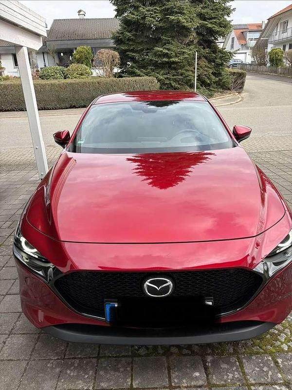 Gebraucht Mazda 3 Selection 179 PS (131 kW) 2022 Rot Kleinwagen