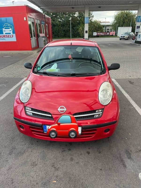 Rot Gebraucht 2007 Nissan Micra Kleinwagen | 1.600 € (Guter Preis) - Bild 1/4