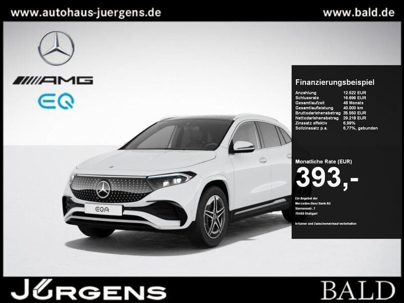 Weiss polarweiss Gebraucht 2024 Mercedes EQA300 AMG SUV | 41.740 € (Fairer Preis) - Bild 1/4
