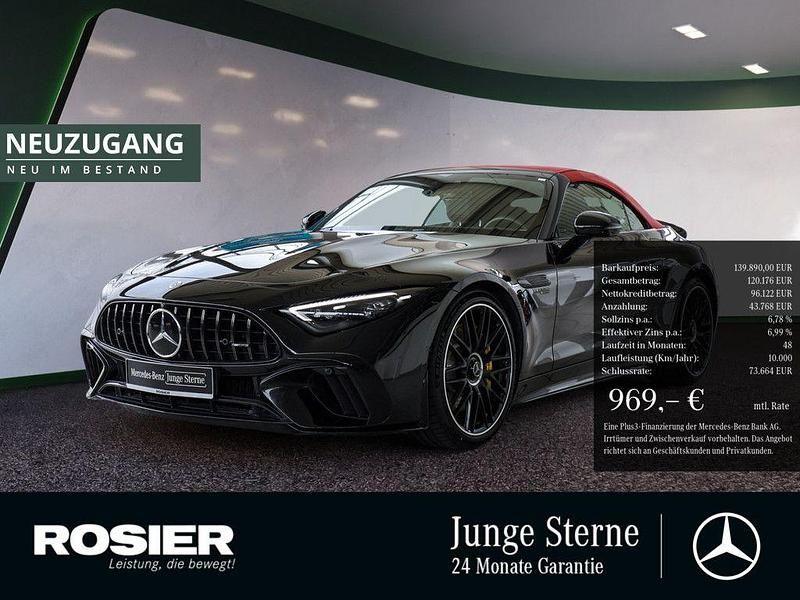 Schwarz Gebraucht 2024 Mercedes SL63 AMG AMG Cabrio | 139.890 € (Superpreis) - Bild 1/4
