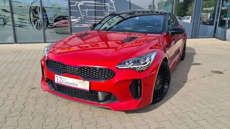 Rot Gebraucht 2019 Kia Stinger 3 Limousine | 25.490 € (Fairer Preis) - Bild 1/4
