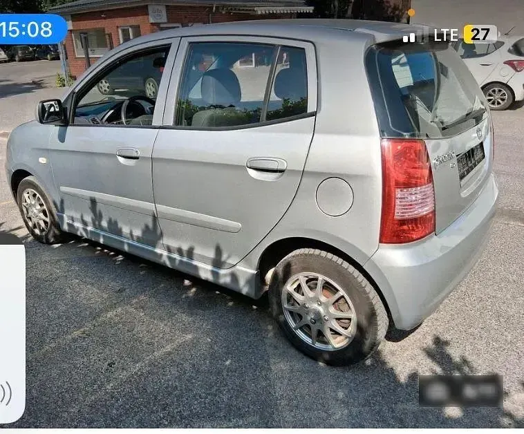 Gebraucht Kia Picanto 65 PS (47 kW) 2007 Silber Kleinwagen