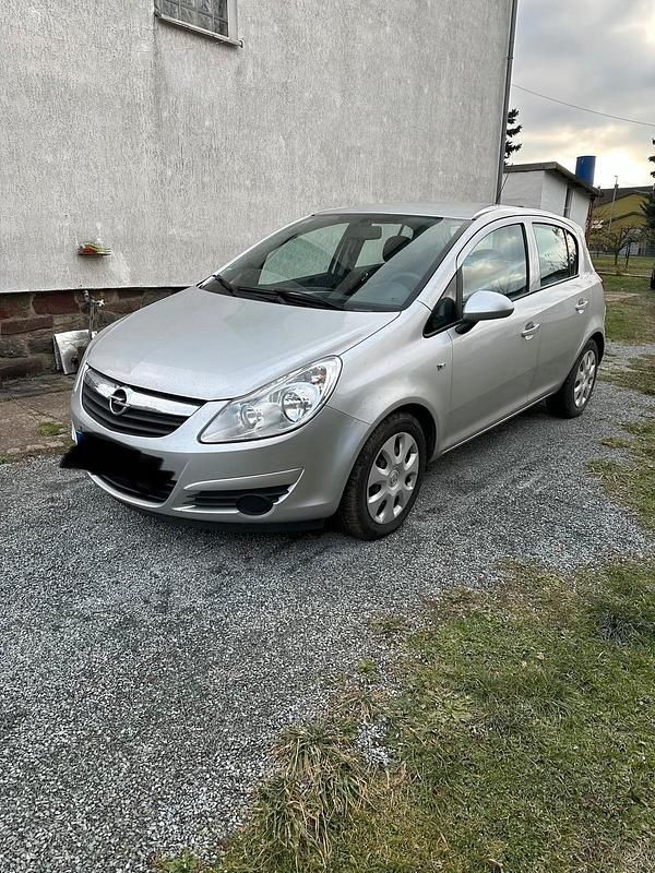 Silber Gebraucht 2009 Opel Corsa Kleinwagen | 2.399 € - Bild 1/4