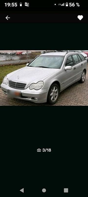 Gebraucht Mercedes C240 170 PS (125 kW) 2001 Silber Kombi
