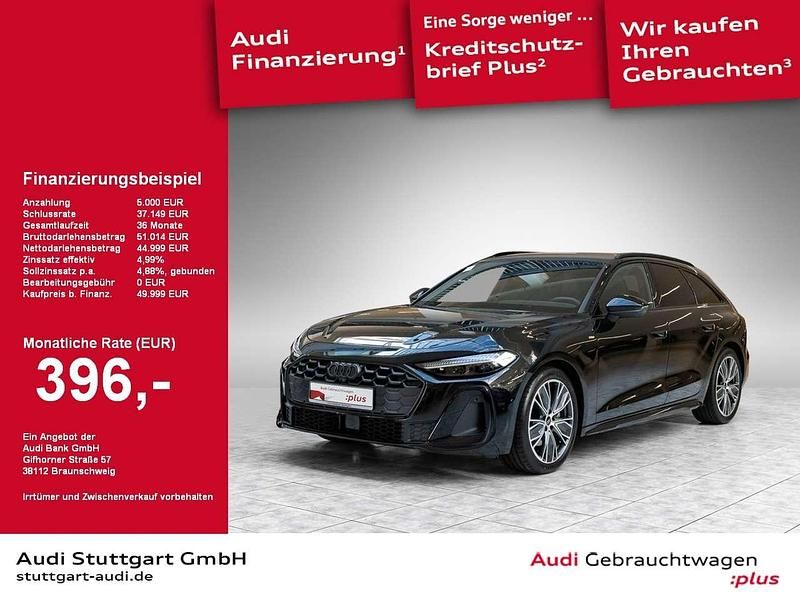 Mythosschwarz metallic Gebraucht 2025 Audi A5 S-Line Coupé | 49.999 € - Bild 1/2