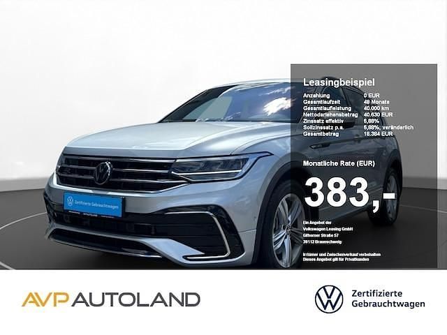 Reflexsilber Gebraucht 2024 VW Tiguan R-line SUV | 40.630 € (Guter Preis) - Bild 1/4