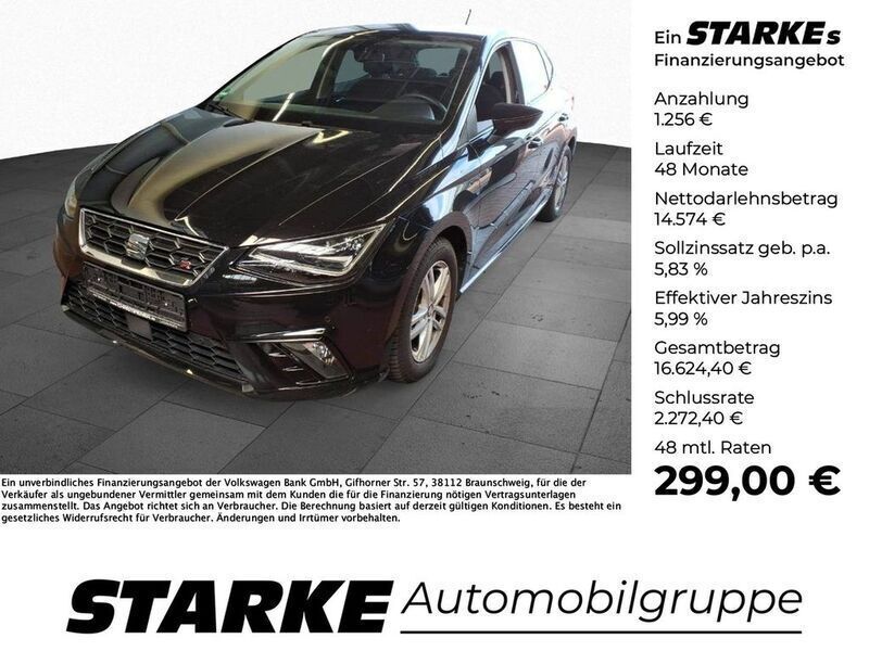 Schwarz Gebraucht 2018 Seat Ibiza FR Kleinwagen | 15.830 € (Fairer Preis) - Bild 1/2