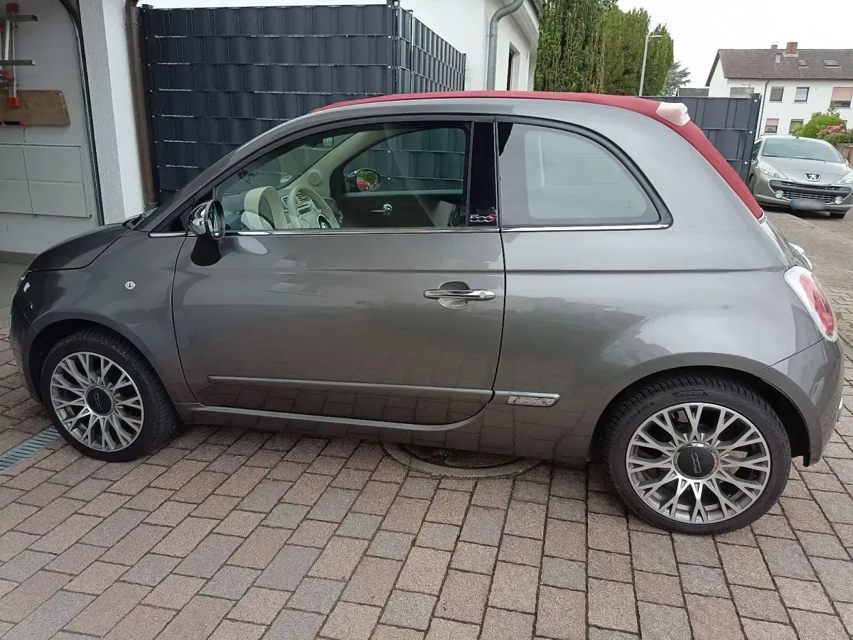 Gebraucht Fiat 500C Lounge 69 PS (50 kW) 2015 Grau Cabrio