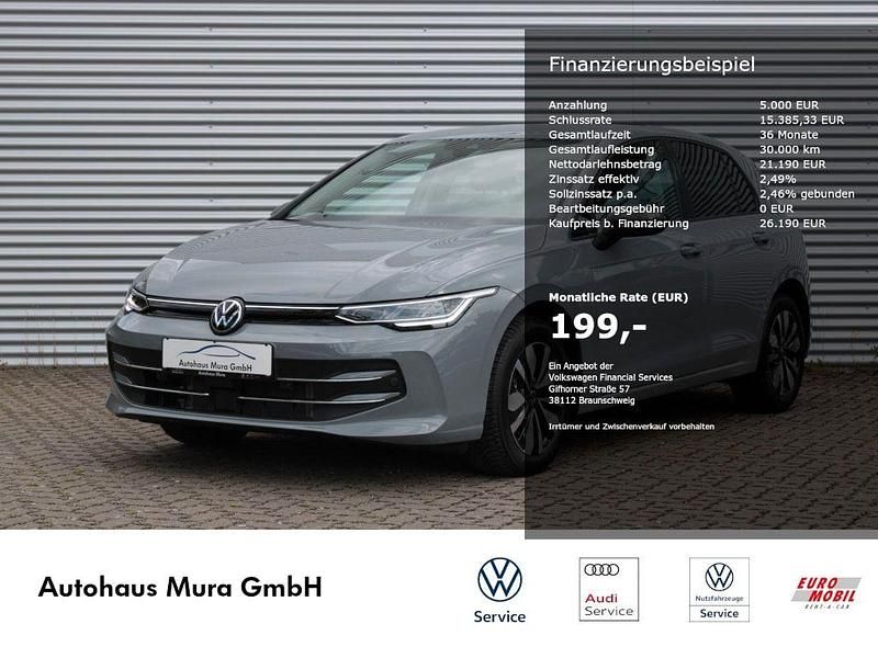 Grau Gebraucht 2024 VW Golf VIII Goal Limousine | 26.190 € (Superpreis) - Bild 1/4