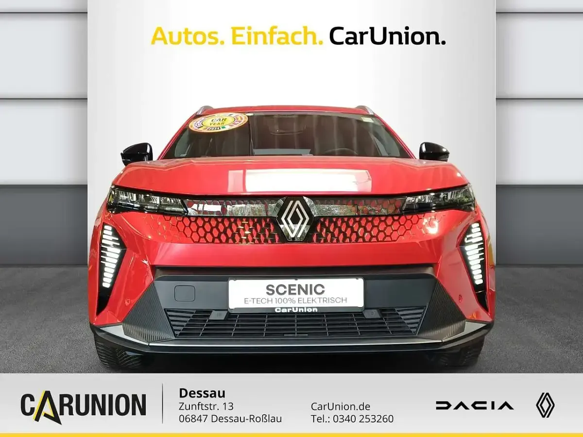 Brugt Renault Scenic E-Tech Komfort 125 kW (170 HK) 2025 Rød SUV