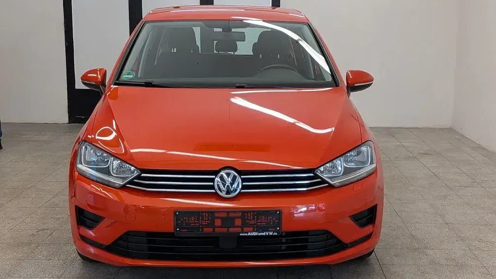 Gebraucht VW Golf Sportsvan 110 PS (80 kW) 2014 Orange Van / Kleinbus
