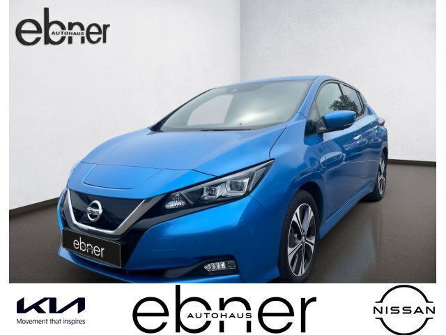 Blau Gebraucht 2021 Nissan Leaf Tekna Kleinwagen | 14.690 € (Fairer Preis) - Bild 1/4
