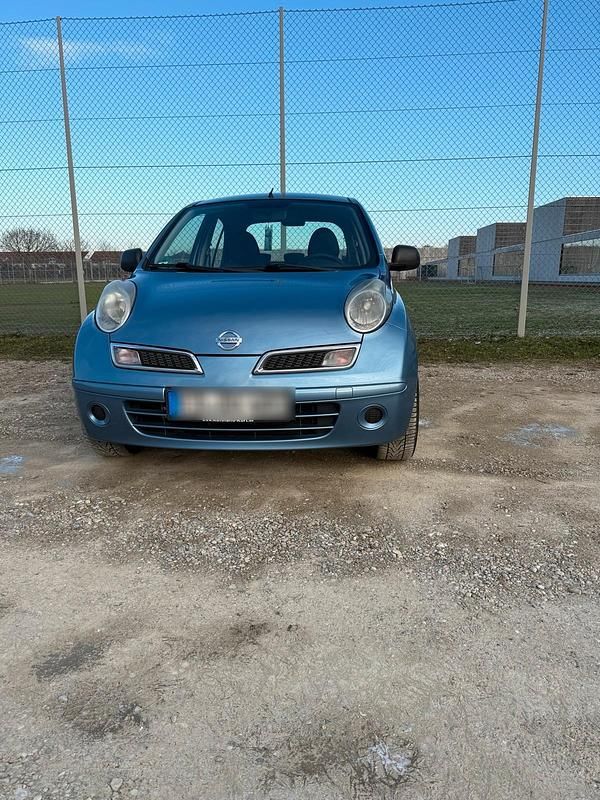 Blau Gebraucht 2009 Nissan Micra Kleinwagen | 1.600 € (Fairer Preis) - Bild 1/4