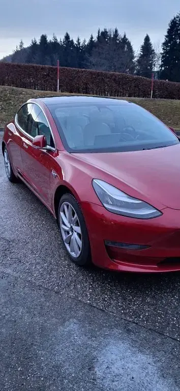 Usado Tesla Model 3 350 kW (476 HP) 2020 Vermelho Sedan