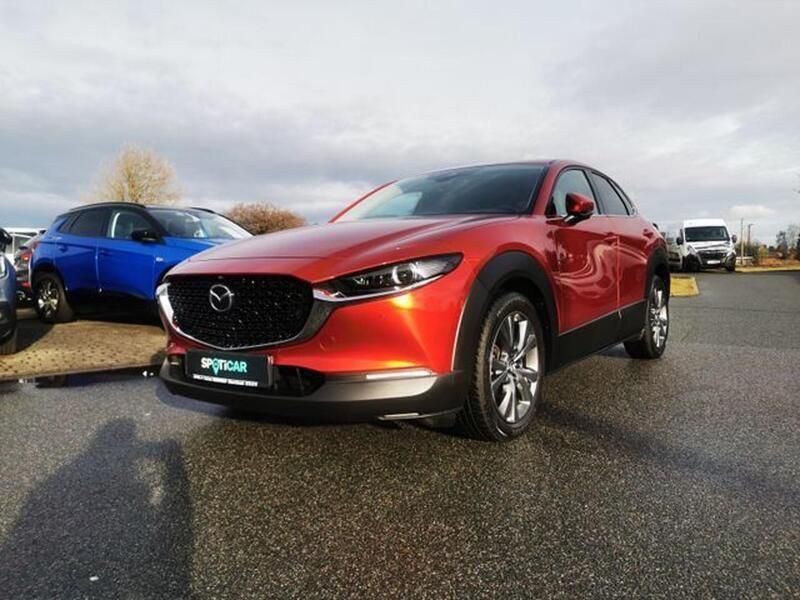 Soul red crystal m Gebraucht 2021 Mazda CX-30 Edition SUV | 21.900 € (Fairer Preis) - Bild 1/3