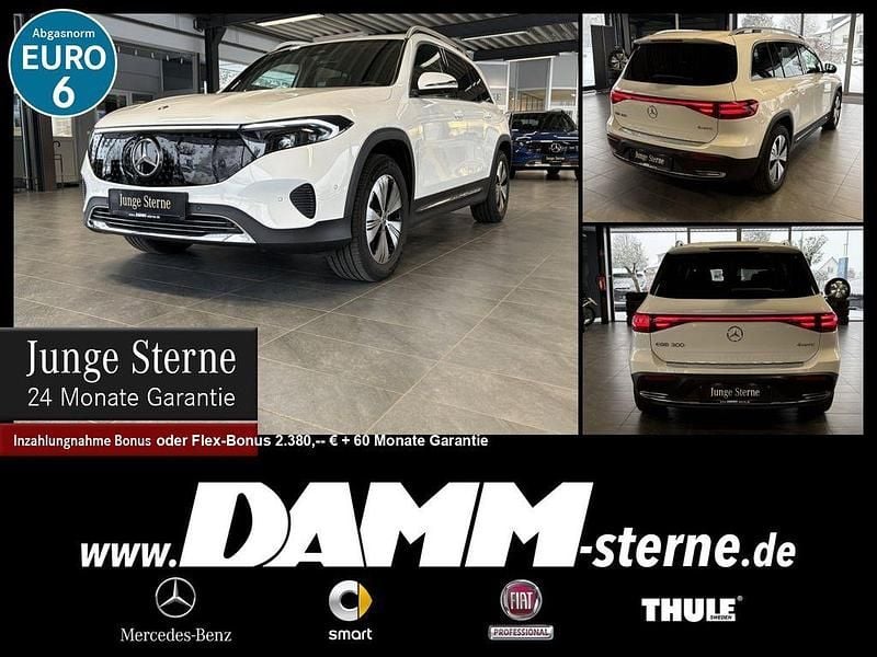 Polarweiß Gebraucht 2024 Mercedes EQB300 Progressive SUV | 36.570 € (Fairer Preis) - Bild 1/4