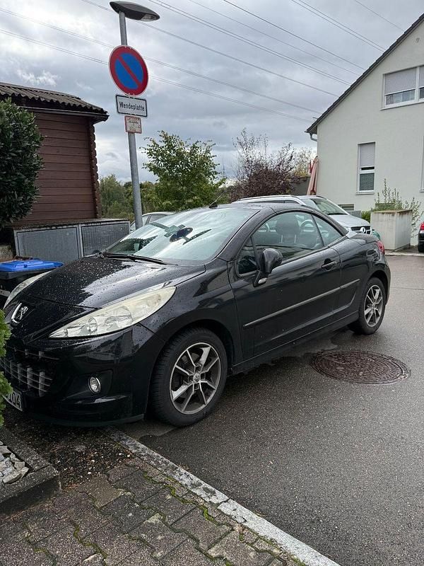 Schwarz Gebraucht 2010 Peugeot 207 CC Premium Cabrio | 2.250 € (Superpreis) - Bild 1/4