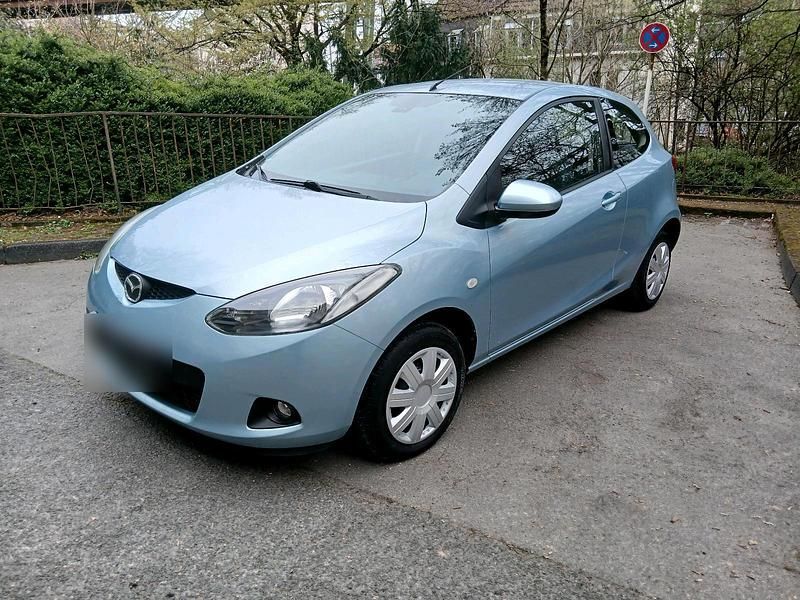 Gebraucht Mazda 2 Inclusive 86 PS (63 kW) 2009 Blau Kleinwagen