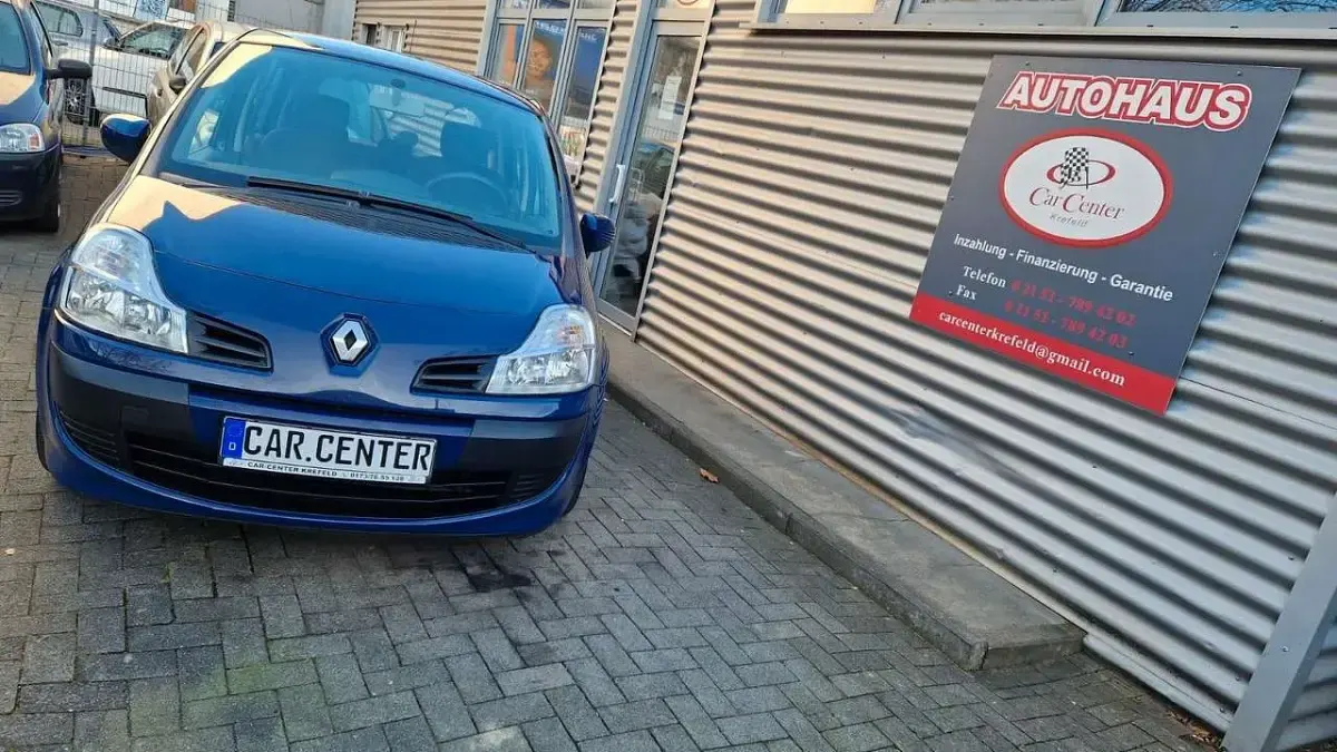 Używany Renault Modus 80 KM (58 kW) 2010 Niebieski Minivan