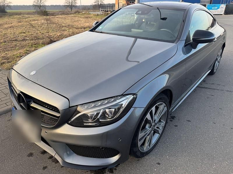 Gebraucht Mercedes C400 AMG line 333 PS (244 kW) 2017 Silber Coupé