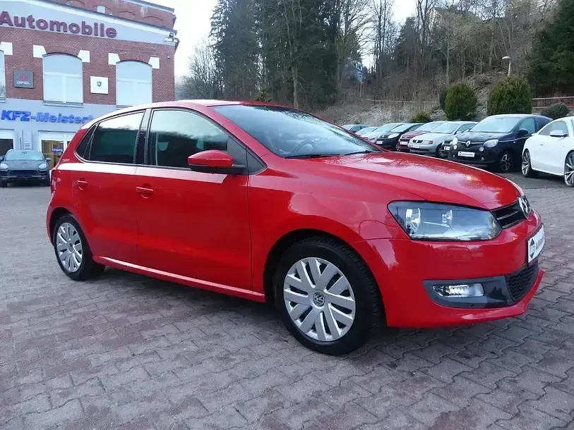 Second-hand VW Polo 69 CP (50 kW) 2010 Roșu Hatchback