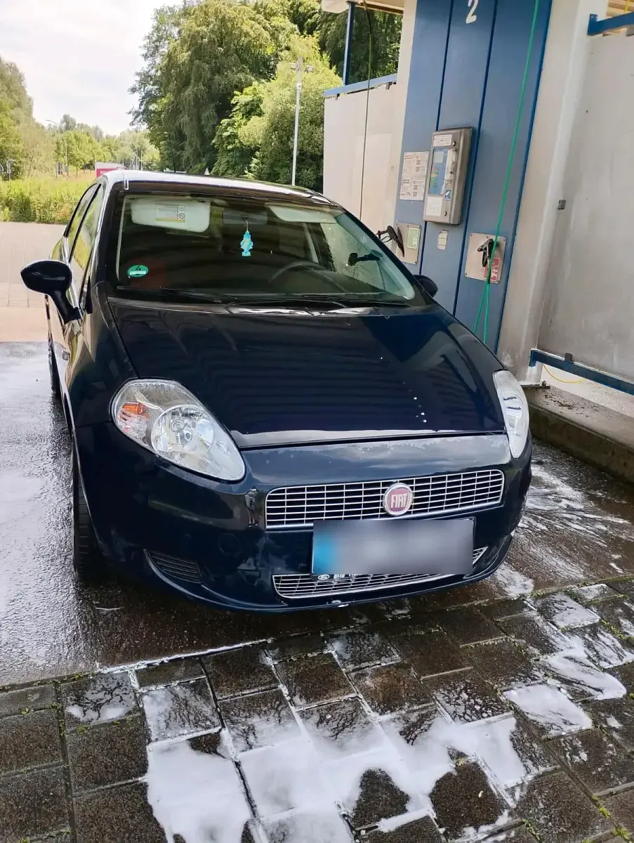 Gebraucht Fiat Punto 79 PS (58 kW) 2009 Blau Kleinwagen