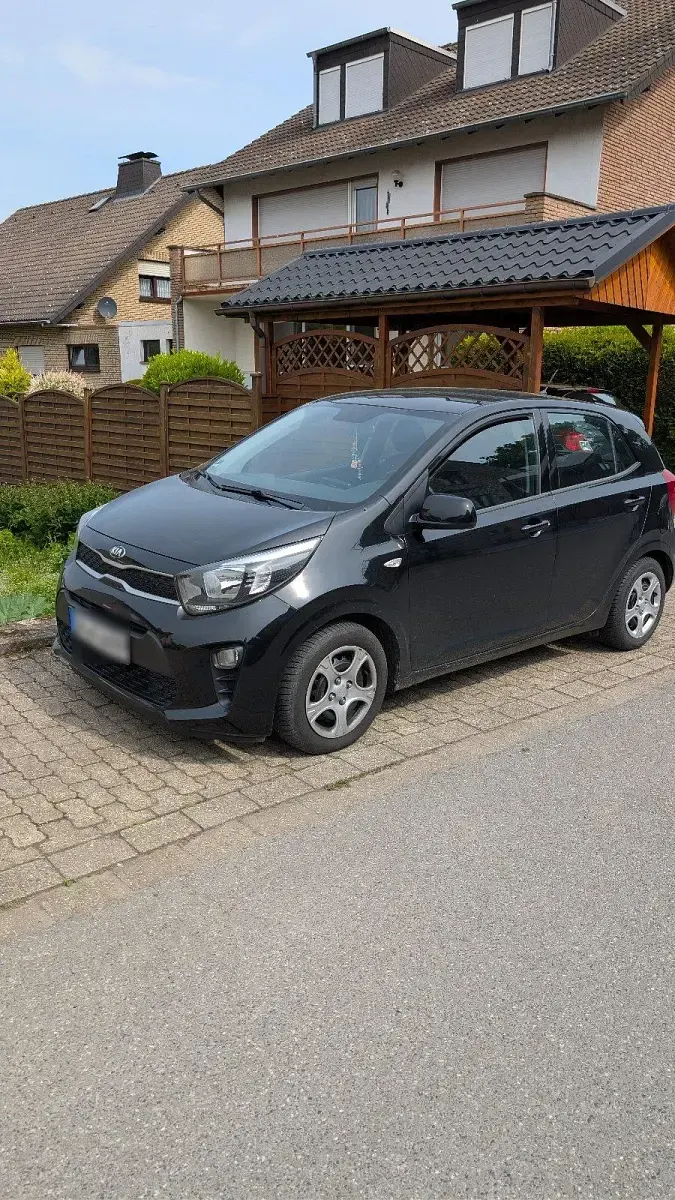 Brugt Kia Picanto 67 HK (49 kW) 2017 Sort Hatchback