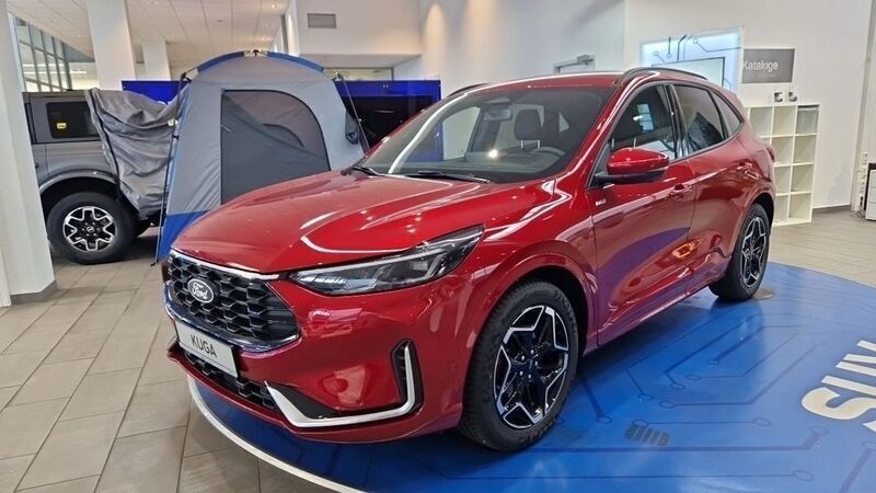 Rot Neu 2024 Ford Kuga ST-Line X SUV | 46.500 € - Bild 1/4